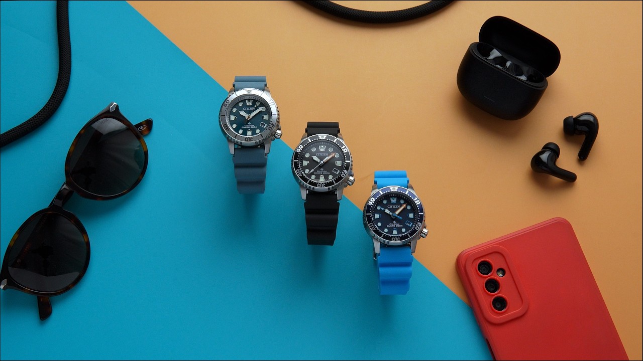 Relógio Citizen Promaster Diver Eco-Drive EO2027-09L Azul 200m