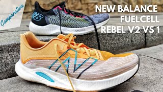 New Balance FuelCell Rebel v2 VS New Balance FuelCell Rebel | Para ritmos  altos y alegría entrenando - YouTube