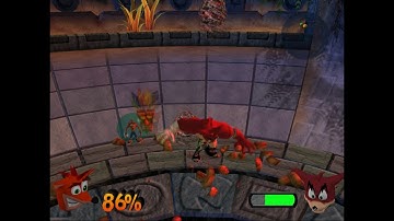 Crash Bandicoot: The Wrath of Cortex PS2 Gameplay Area 1 Boss HD