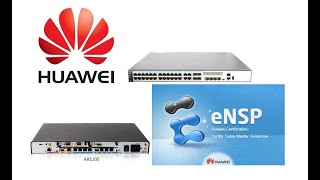 Huawei-eNSP Router and Switch simulator installation