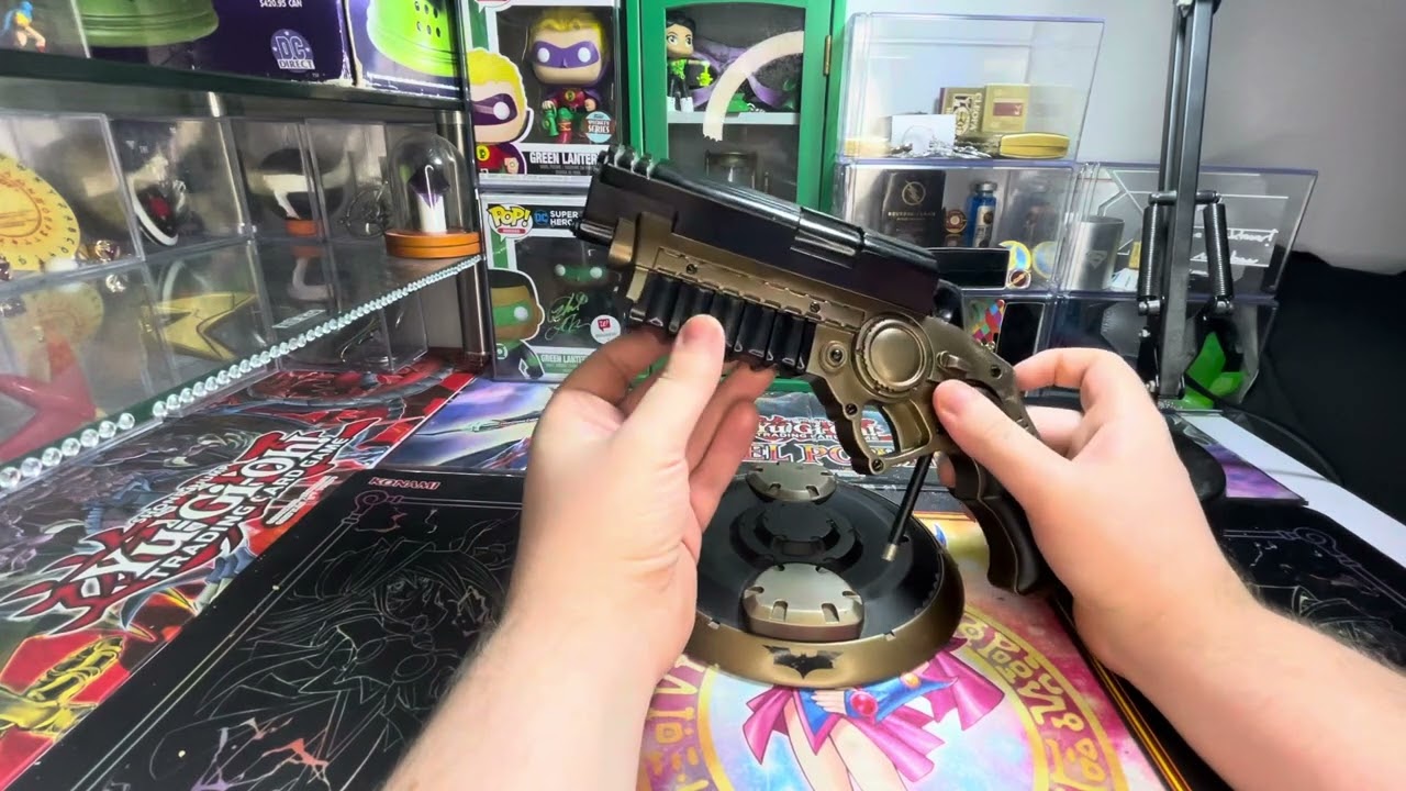 Dc direct dark knight trilogy grappling gun prop replica review