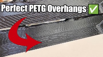 PETG Overhangs 3D Print Settings Overhangs Perfection! 🔥