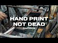 sablon mega print size A2 | how to screen print tshirt