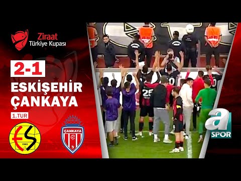 Eskişehirspor 2 - 1 Çankaya FK Özet (Ziraat Türkiye Kupası 1. Tur Maçı) / A Spor / 14.09.2022