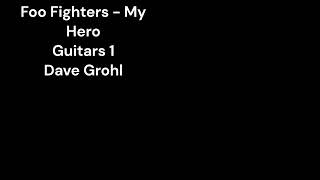 Foo Fighters - My Hero Guitars 1 Dave Grohl, Original Isolated Multitrack Stem Track