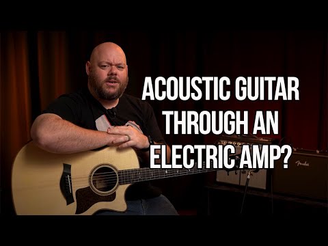 Can You Use an Electric Guitar Amp for Acoustic Guitar? | Fender Acoustic Junior GO