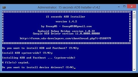 How to install adb driver on pc 2020।। By TechBongo