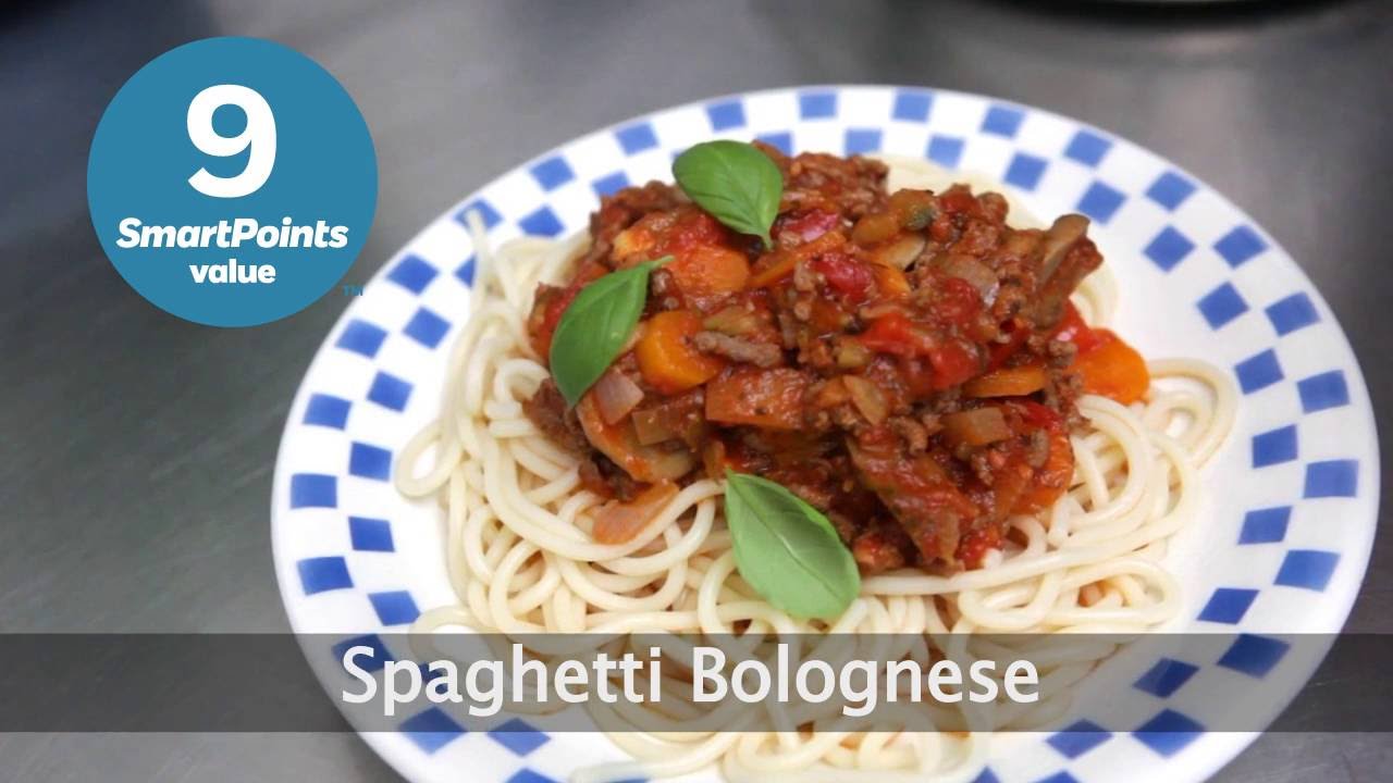 Spaghetti Bolognese | Easy Cooking Videos | Weight Watchers AUNZ - YouTube