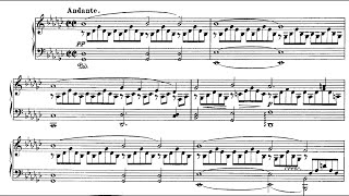 Schubert: Impromptu op. 90 no. 3 in G-Flat Major, D. 899 | Score video