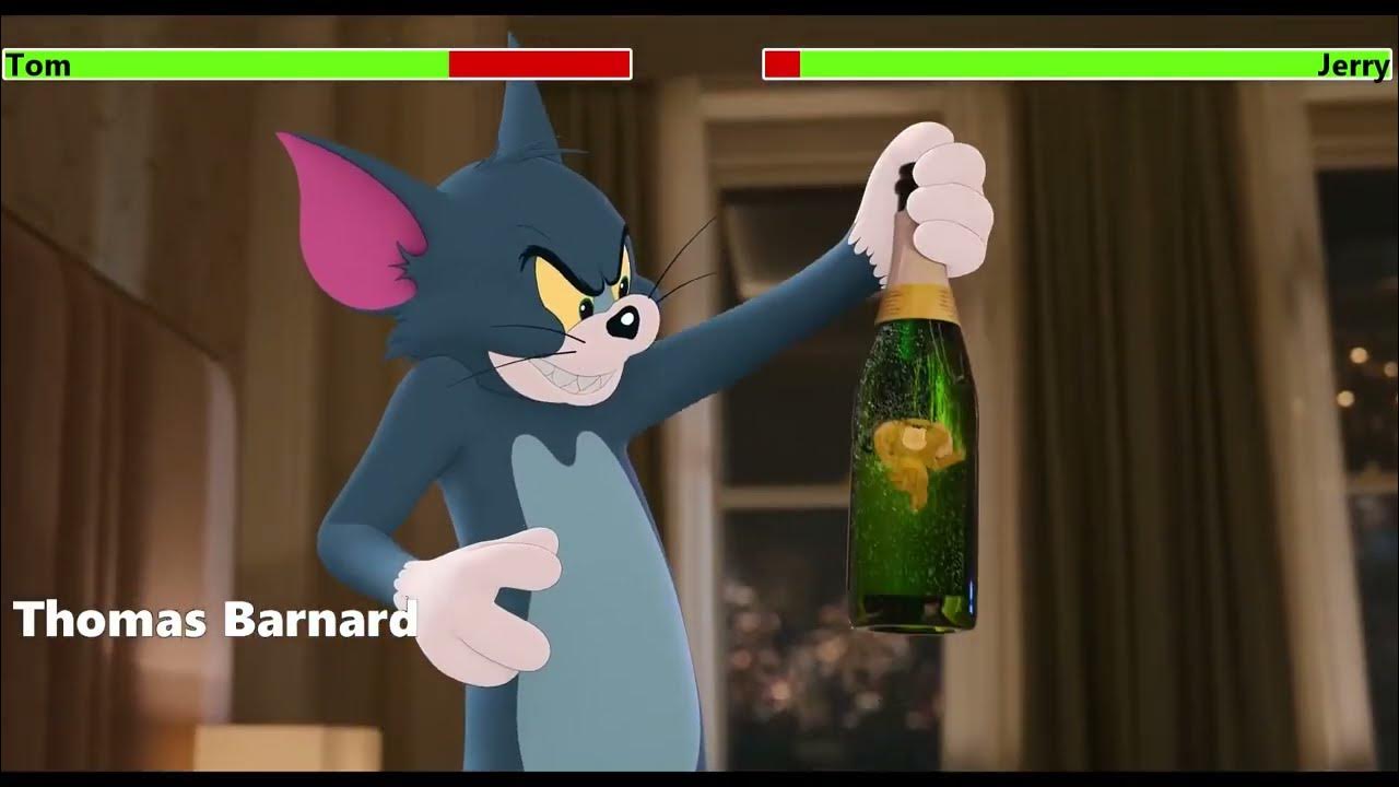 Tom and Jerry (2021) Hotel Room Battle with healthbars YouTube