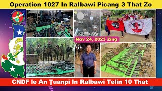 Nov 24 Zing: Operation 1027 In Ralbawi Picang 3 That. CNDF le PDF In Ralbawi Telin Ralkap 10 That