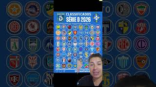 All Qualified For The Brazilian Seried short seried2026 football