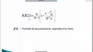 Métodos - Cálculo de confiabilidad -  25 - 9 -2017 - 2