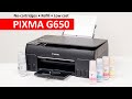 Kennismaking | Canon PIXMA G650 multifunctional A4 re-fill (Dutch)