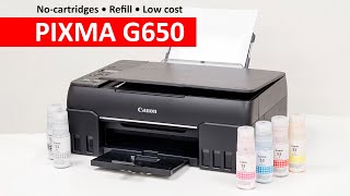 Kennismaking Canon Pixma G650 Multifunctional A4 Re-Fill Dutch