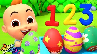 Egg Citing Numbers! Counting Song For Kids | Boom Buddies  Nursery Rhymes and Toddler Songs