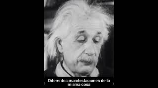 Albert Einstein explica la Teoría Especial de la Relatividad