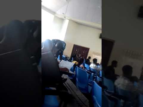 See  how FUTA pds students are misbehaving on  their  first  day  in class  in  2019