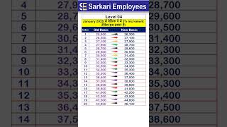 Basic Pay Increase from January 2025 of Level 4