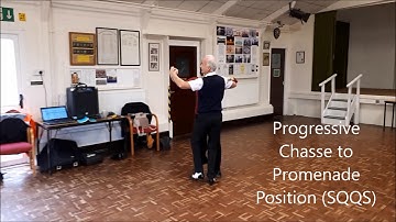 QUICKSTEP - Chasses, forward twinkle in PP,  hop to double lock step