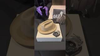 #collections-feature Dallas Homicide Detective Elmer Boyd’s hat and handcuffs from 1963. #history