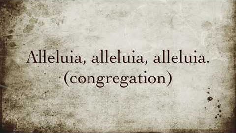 Thumbnail of Alleluia: Mode VI