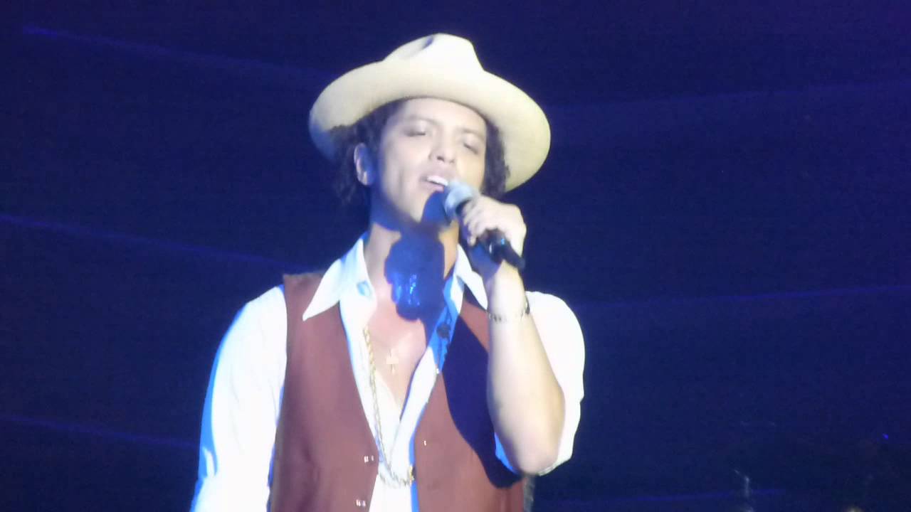 Bruno Mars "When I was Your Man" Live in Newcastle YouTube