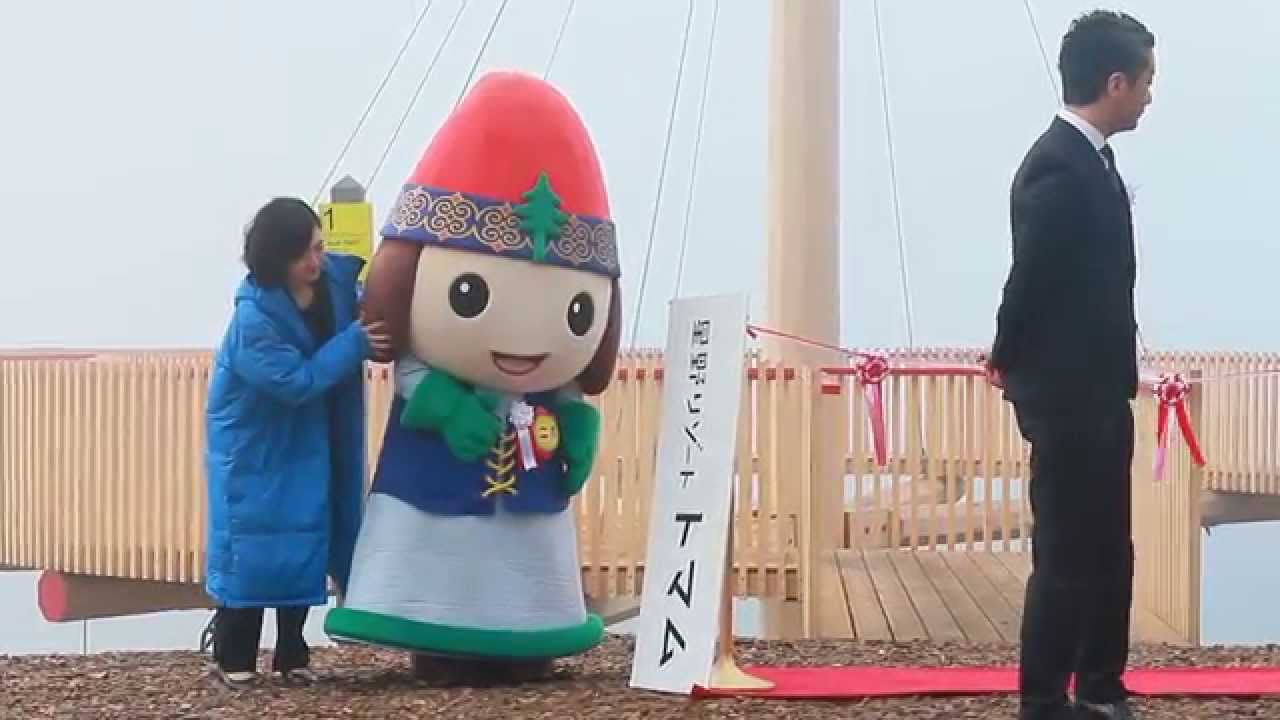 星野リゾートトマムの森の妖精「ニポ」追っかけ @北海道占冠村