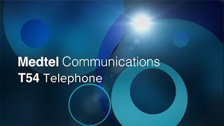 Medtel T54 Telephone Training screenshot 1