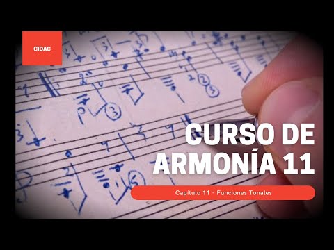 Funciones tonales- Curso de armonía Capítulo 11