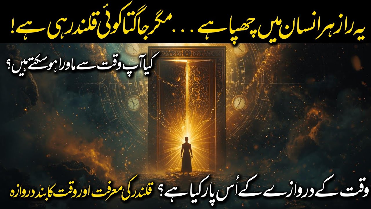 Waqt Se Mawra Insan: Raz e Qalandar Aur Waqt Ka Band Darwaza | Dastaan Urdu