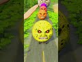 Big &amp; Small Majora Moon Cars vs Giant Hand Slap #2 - BeamNG.drive