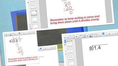 Lesson 118:  More on Dividing Decimal Numbers