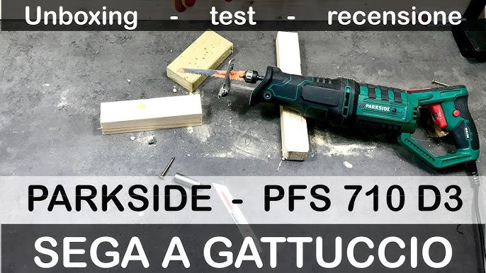 PARKSIDE Saber Saw PFS 710 D3 Testing - YouTube