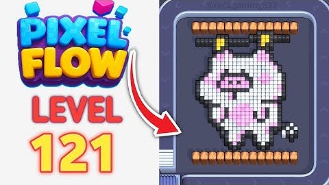 Pixel Flow Level 121 Walkthrough