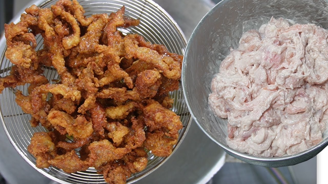 คอหมูทอดกรอบ แป้งสูตรนี้กรอบจิงกรอบนาน กับแกล้มปีใหม่ต้องจัด Asia Food Secrets