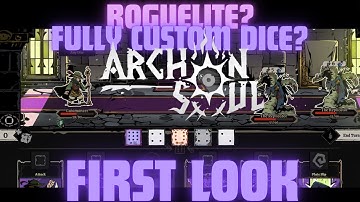 Promising Dice Deck Building Rogue lite: Archon Soul