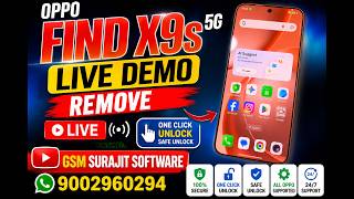 💥 Oppo Find X9s 5G Live Demo Remove | How to Remove Demo Mode Oppo All Models (2026) |OPPO DEMO CODE