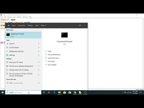 ADDITION OF NUMBER IN PYTHON THROUGH COMMAND LINE ARGUMENT IN HINDI BY SHIVANSHU PRASHAR
