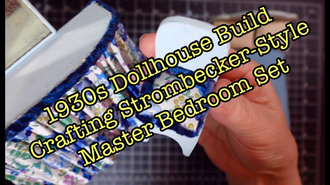 Making 1930s Strombecker/Kage Style Dollhouse Furniture | 