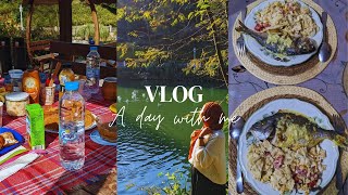 vlog17 فلوڨ إقضوا يوم معي فى إسطنبول / فطور الصباح فى يلدز بارك/ حضرت السمك للعشاء