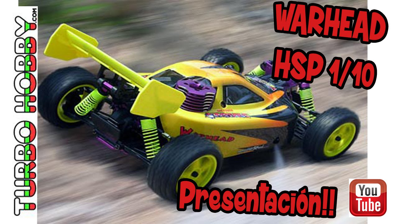 Warhead HSP Coche Gasolina teledirigido Buggy 1/10 4wd. Ideal iniciación