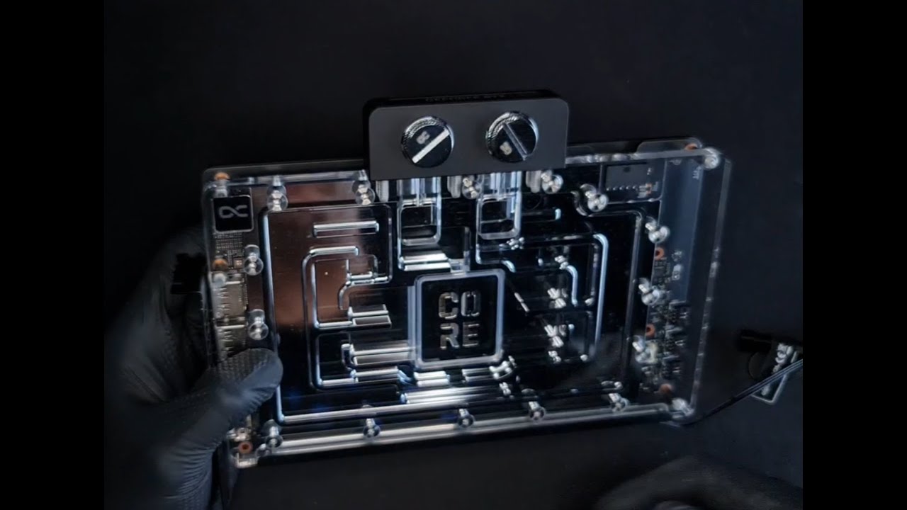 MSI RTX 5090 Gaming Trio OC Disassembly Alphacool CORE Waterblock Thermal Grizzly PTM PhaseSheet