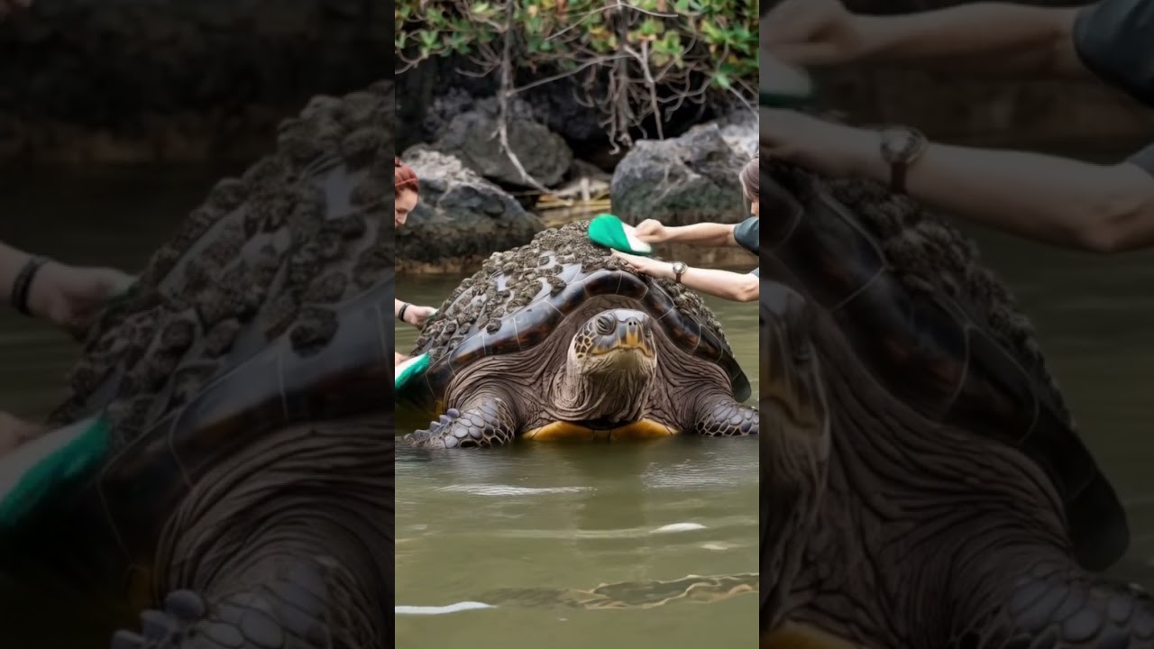 😭💔 Million Barnacle Burden Lifted! Emotional Turtle Rescue! 🐢✨ (Satisfying!)