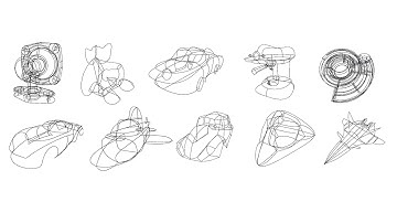 FastForward: A general and efficient method for finding cycles in 3D curve networks