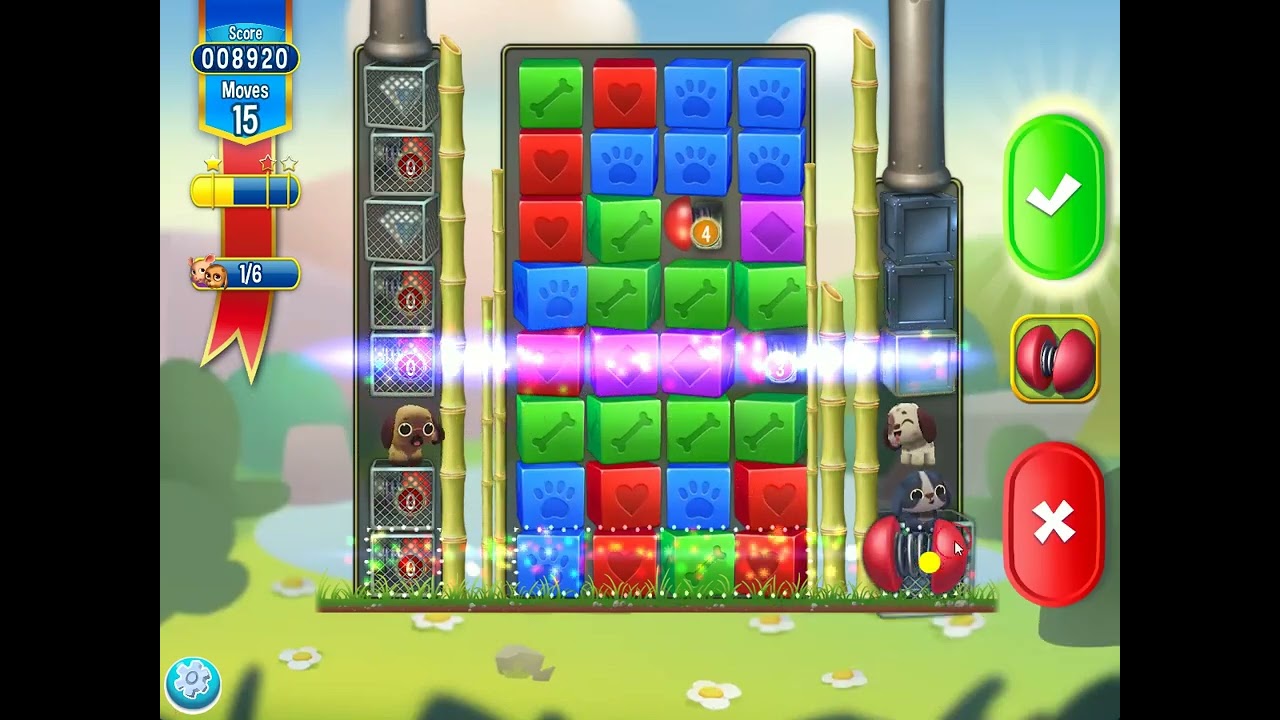 Pet Rescue Saga level 5109 no boosters| PuzzledCubes.site