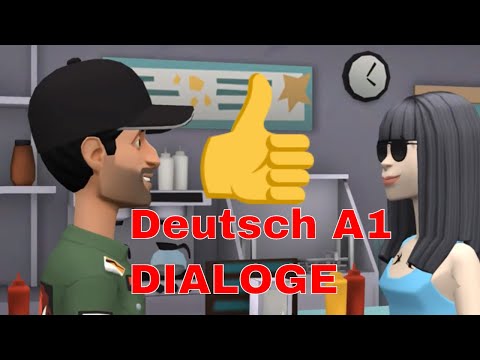 Deutsch-Dialoge für A1, A2 und zur Wiederholung: "1: Auf der Party". Deutsch sprechen und verstehen!