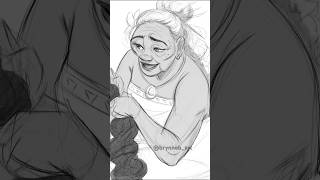Warm up 11: Moana and her Grandmother 🐬 #moana #grandma #disney #warmup