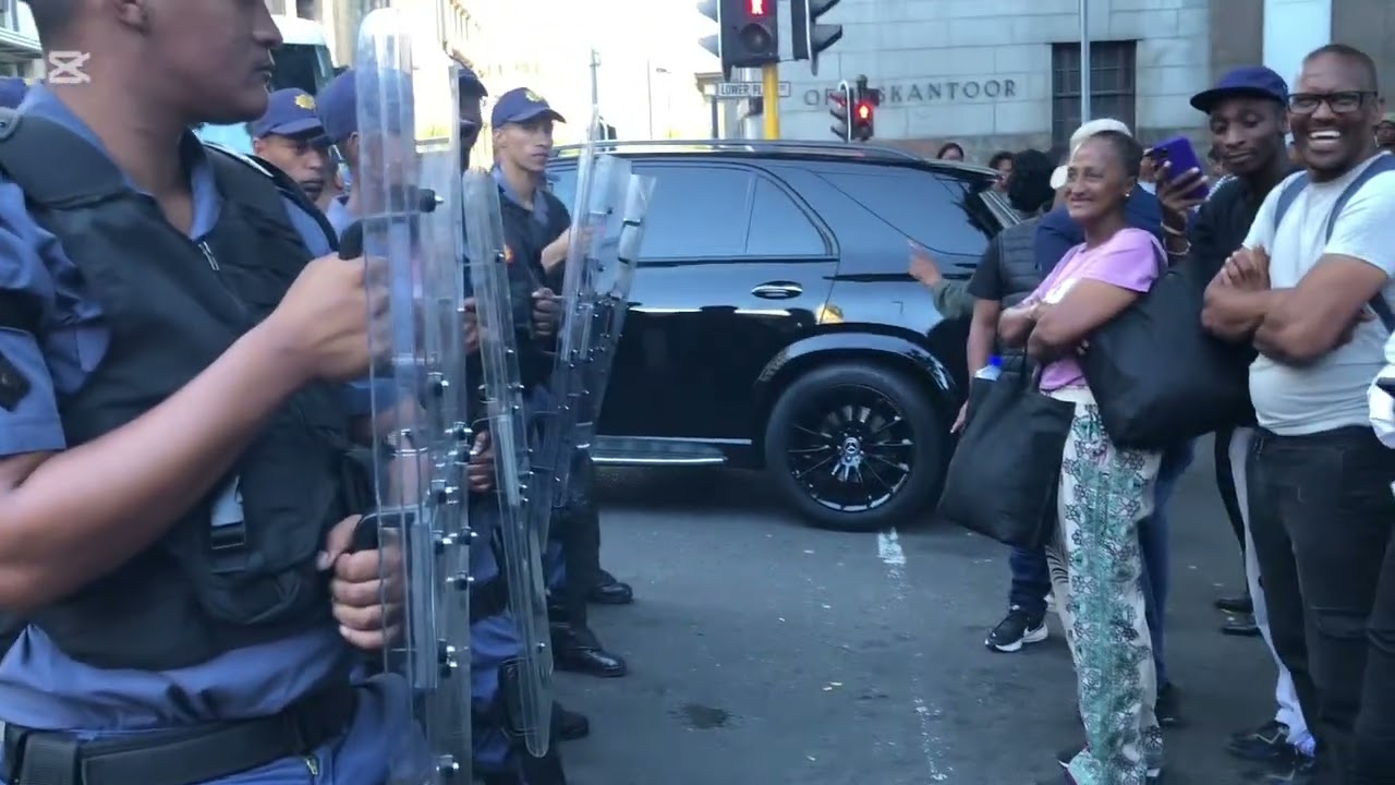 Demonstration  in South African 