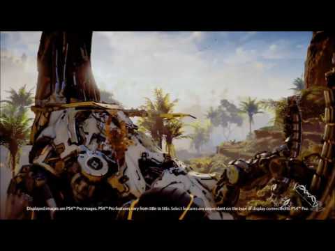 Horizon Zero Dawn Gameplay on PS4 PRO - Playstation Meeting Event